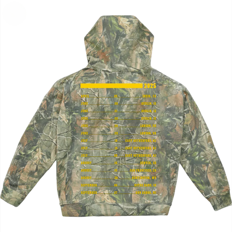 Zach's Camo Concert Hoodie