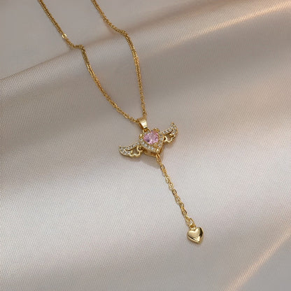 Lustrella™ Crystal Heart Necklace
