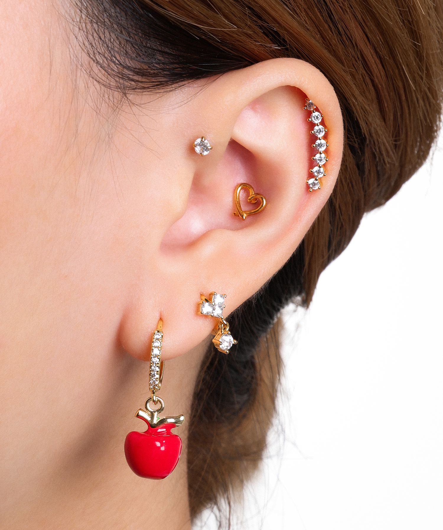 Luxe Sparkle Stud Earring