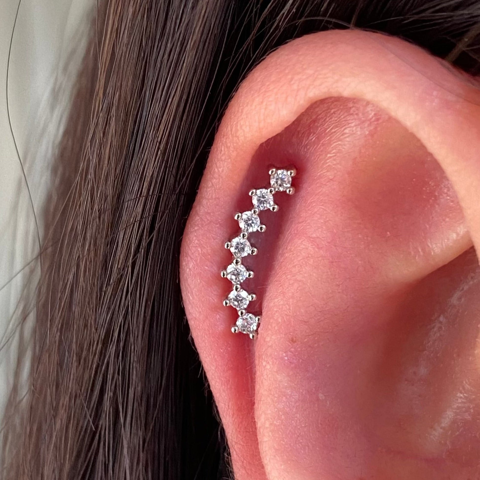 Luxe Sparkle Stud Earring