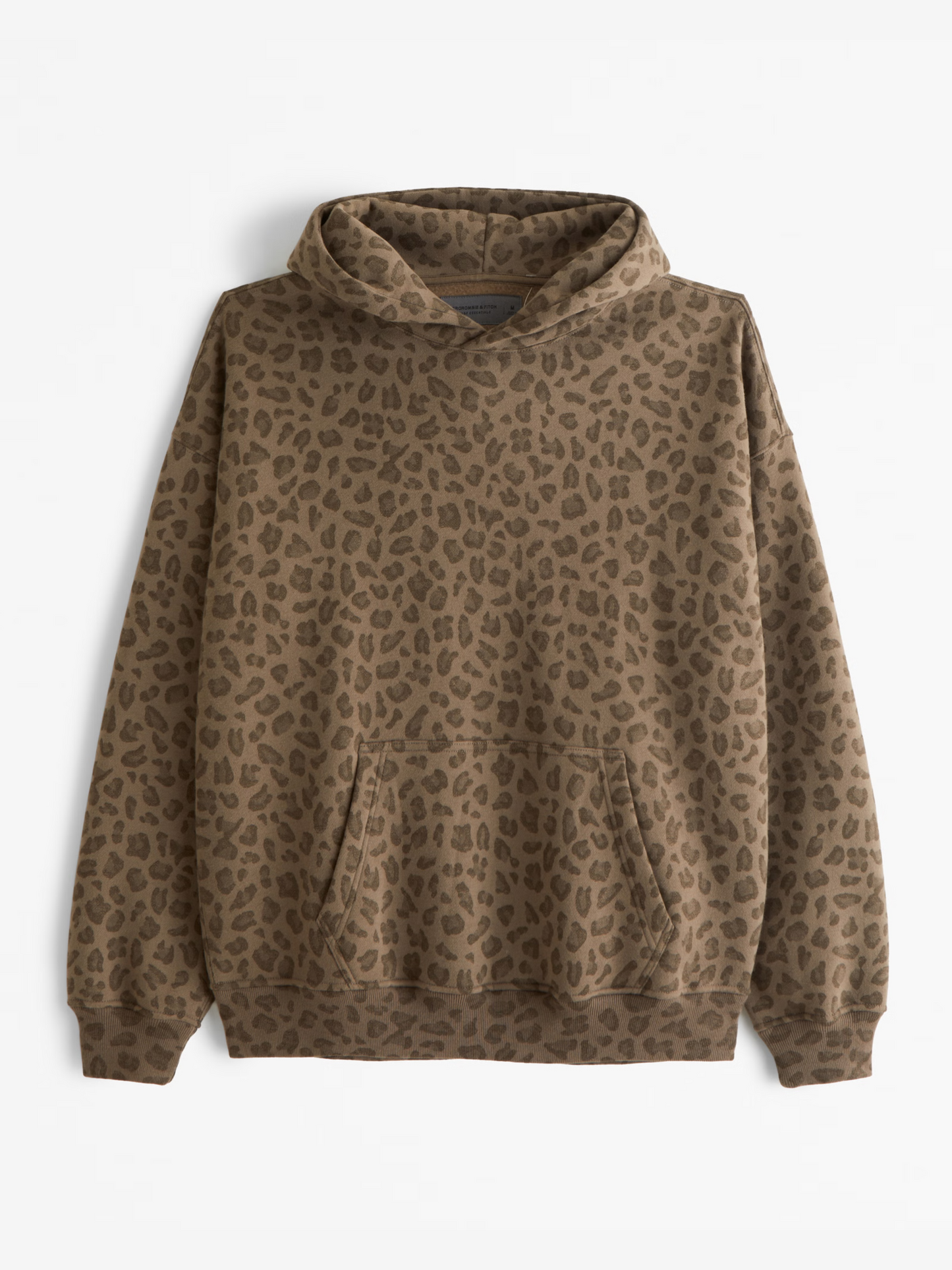 Stylish Cheetah Print Hoodie