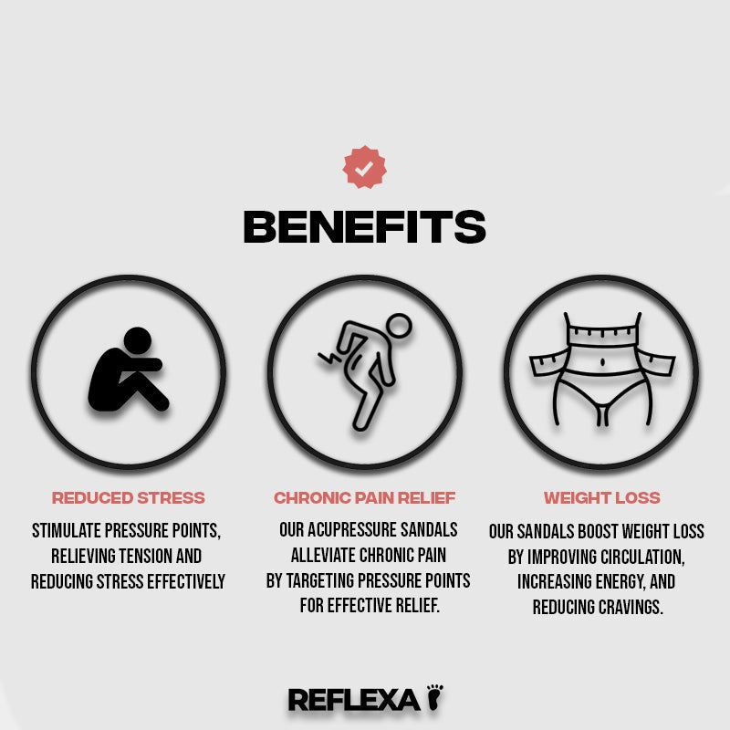 REFLEXA™ ACUPRESSURE SANDALS