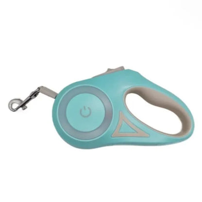 GlowGuide Retractable Dog Leash