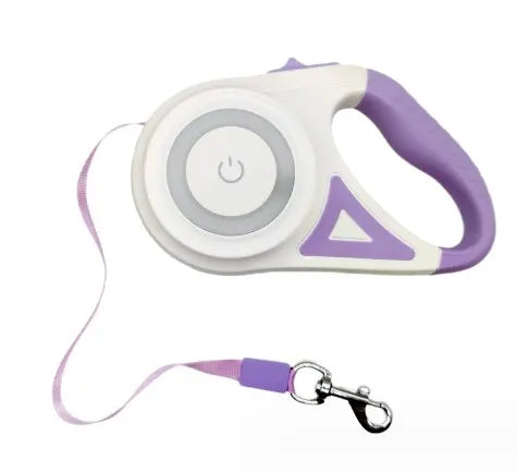 GlowGuide Retractable Dog Leash
