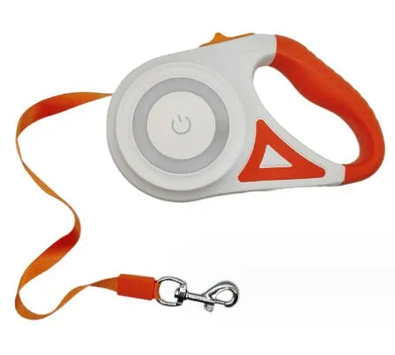 GlowGuide Retractable Dog Leash